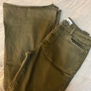 VERVET BY FLYING MONKEY Olive Boot Cut Pants